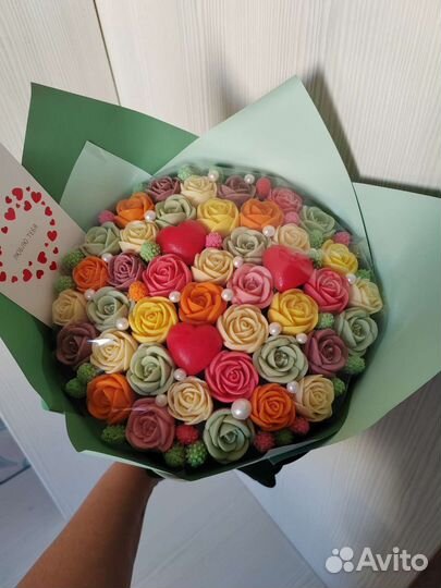 Букет из шоколадных роз