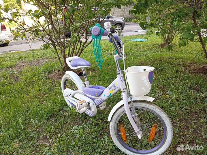Детский велосипед для девочки trek Mystic 16