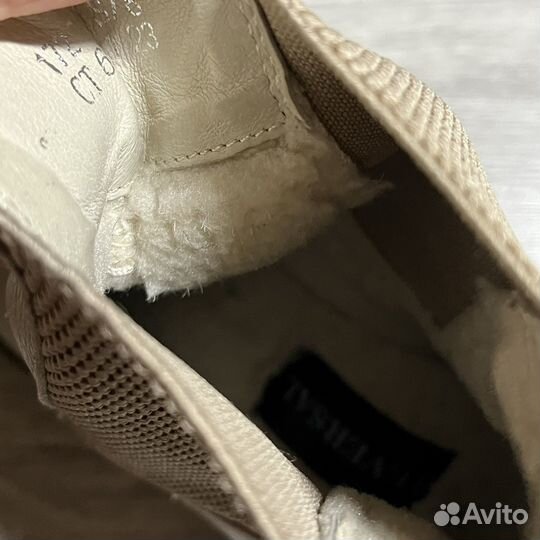 Ботинки reversal из натуральной кожи