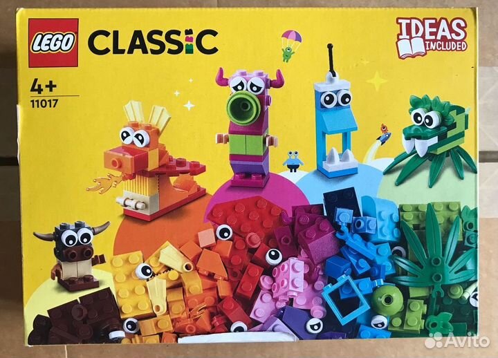 Набор lego Classic 11017 Творческие монстры