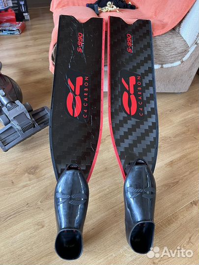 Ласты карбоновые C4 Firestone S-990 размер 42-43