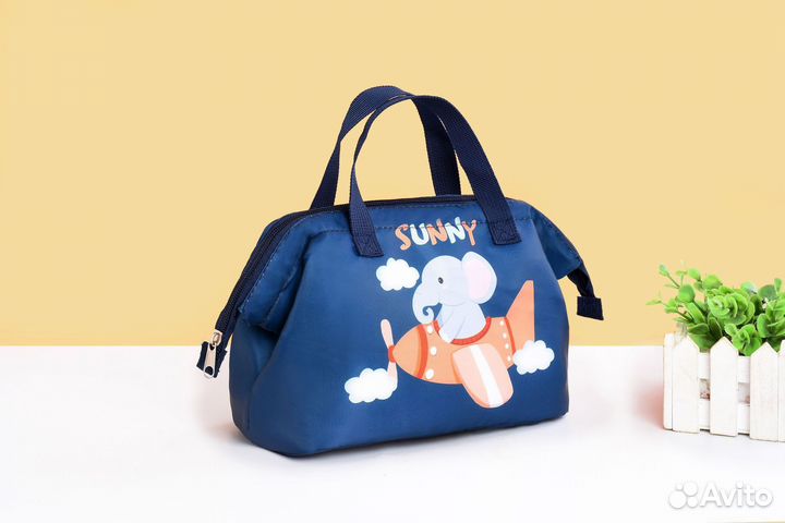 Термосумка ланч-бокс с мультяшными героями