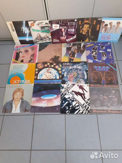Виниловые пластинки советские группы