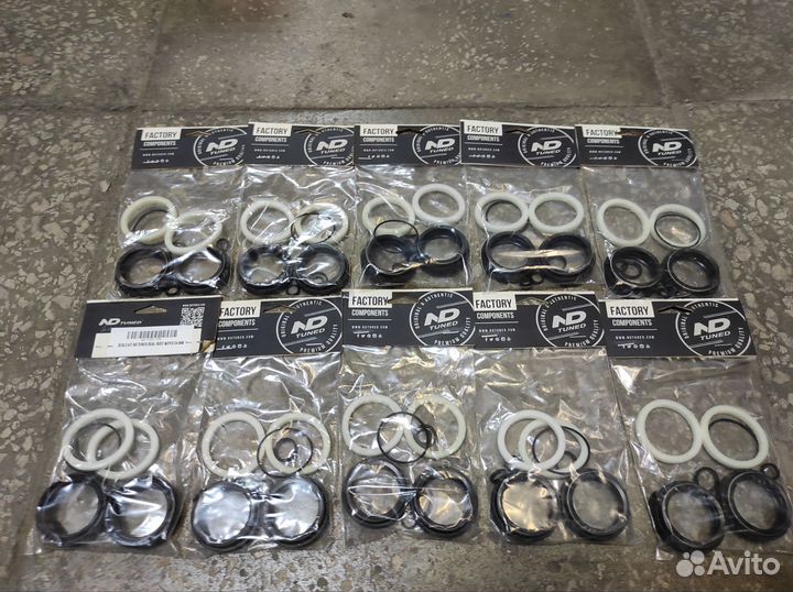 Сальники,ремкомплекты для вилок и аморт Nd Tuned