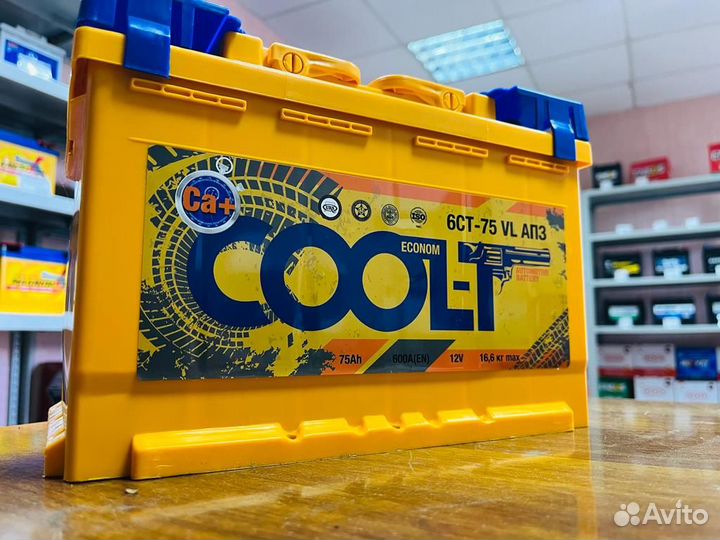Аккумулятор 6ст 75 Cool-T Доставка