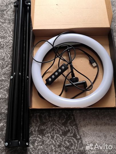 Кольцевая лампа rgb led mj26