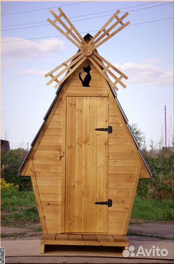 Уличный туалет с установкой ART125