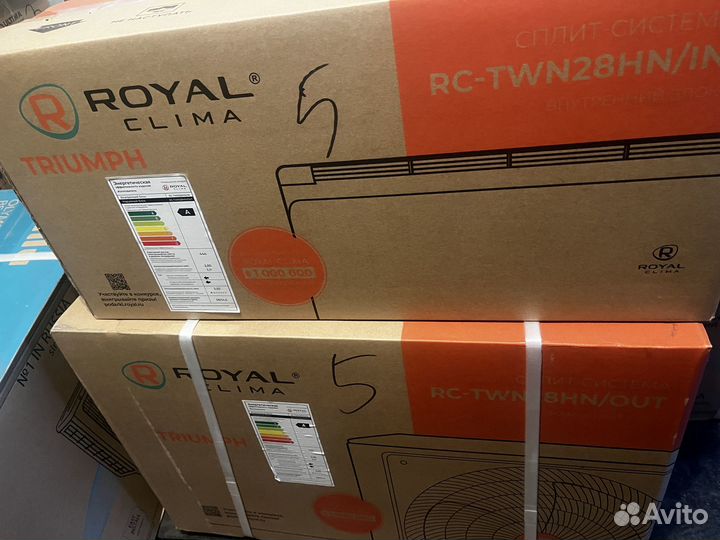 Кондиционер royal clima 09. Монтаж