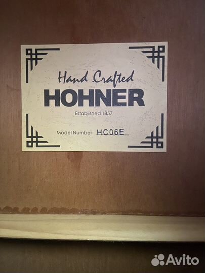 Классическая гитара hohner HC06E