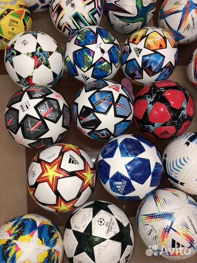 Футбольный мяч adidas, nike, puma, select
