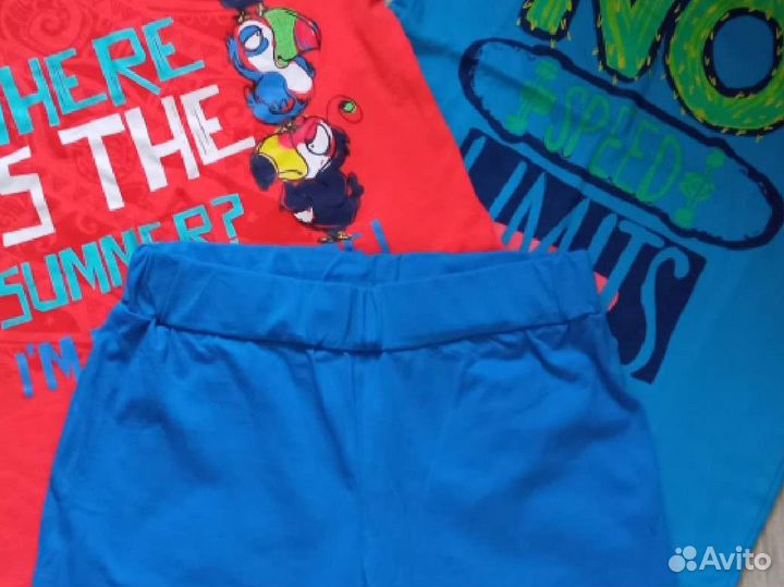 Костюм для мальчиков летний 140-146