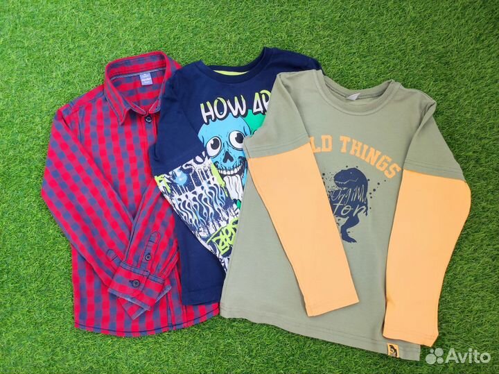 Рубашка кофты для мальчика 116