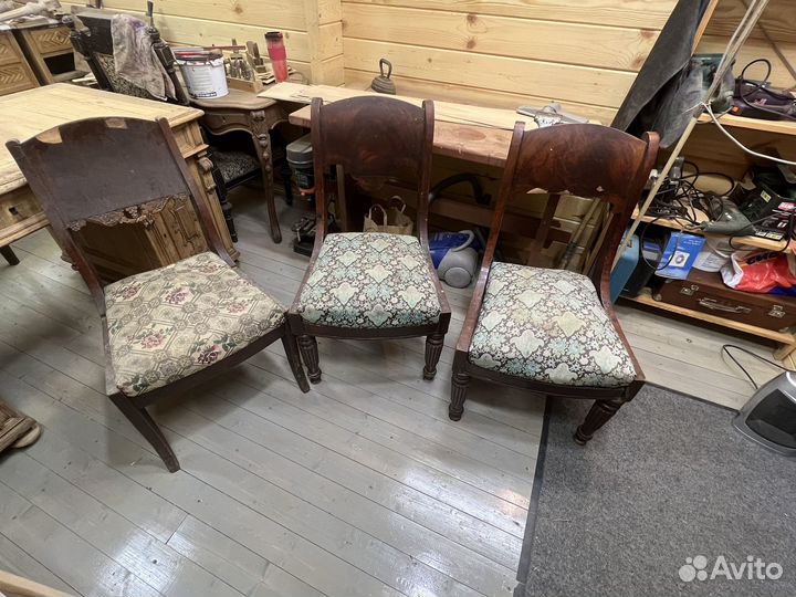 Стулья старинные ампир