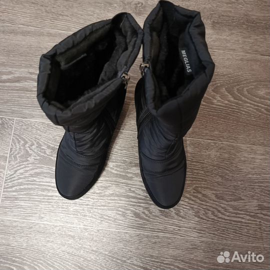 Сапоги женские зимние дутики 38 р-р