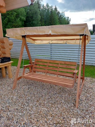 Садовые качели селена