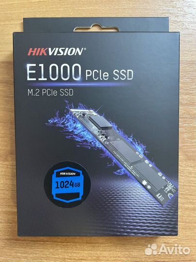 SSD накопитель Hikvision E1000 M.2 2280 1 тб