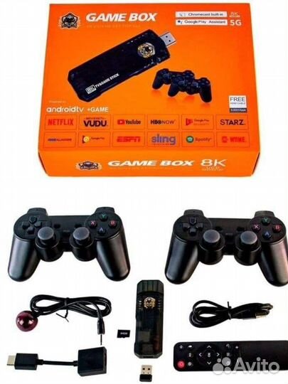 Игровая тв приставка 2 в 1