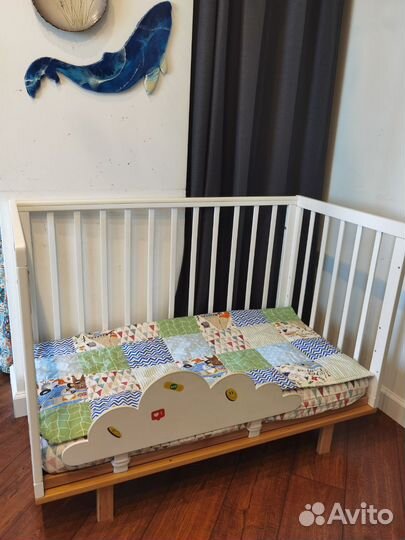 Детская кроватка happy baby mirra