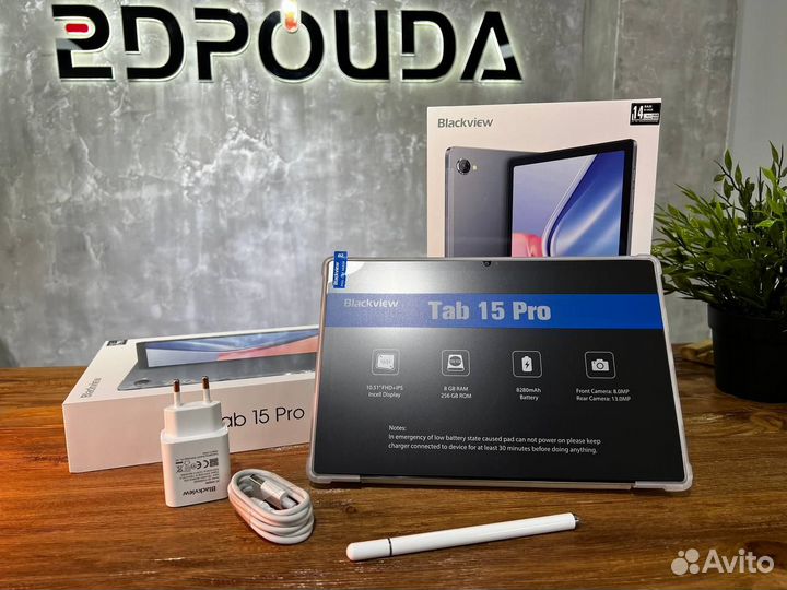 Планшет Blackview TAB 15 Pro 8/256Gb Silver