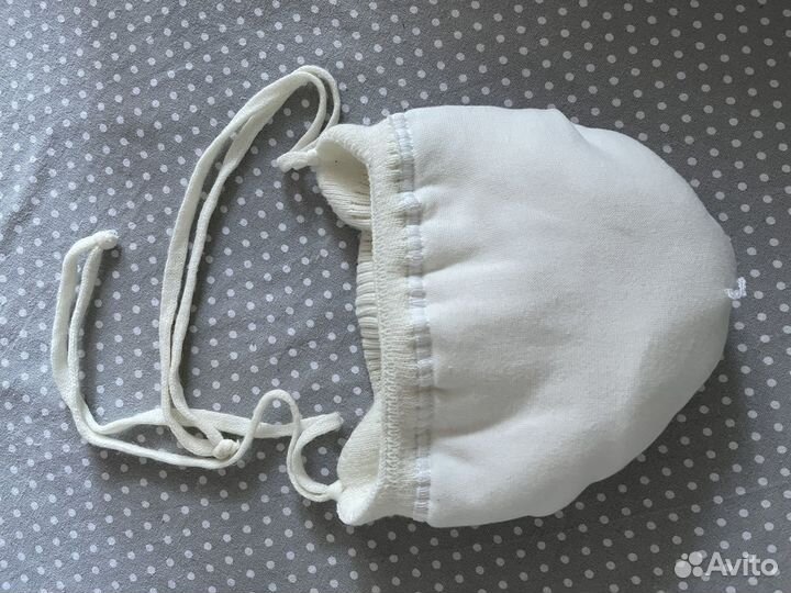 Шапка для малыша утепленная