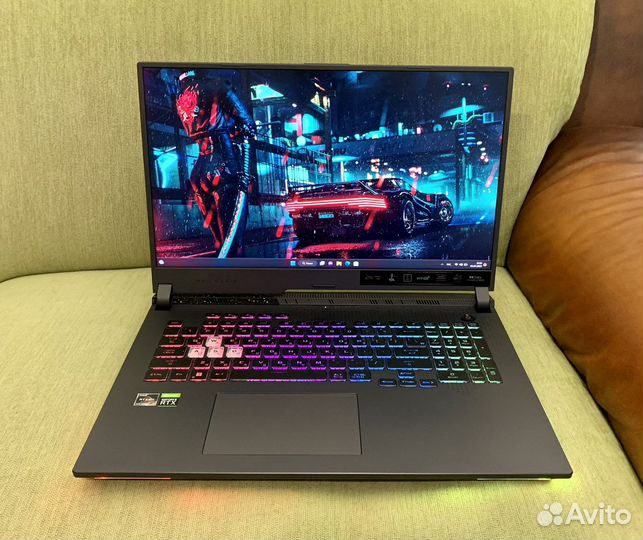 Asus ROG G17 ryzen 7 6800H 2K 240HZ