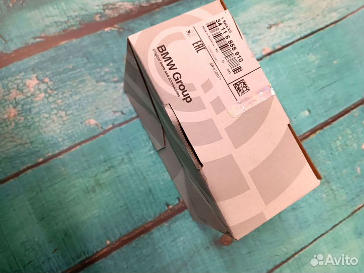Колодки тормозные BMW F21 F22 оригинал