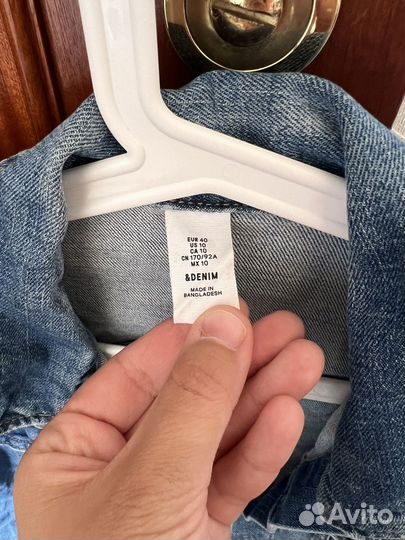 Джинсовая куртка hm