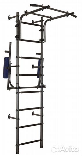 Стенка с брусьями и турником