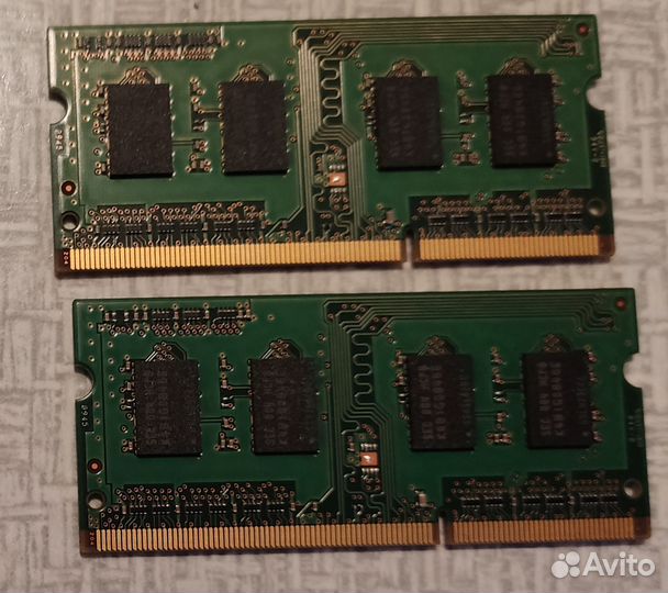 Озу 512mb 2шт и DDR3 SO-dimm 1gb 2шт
