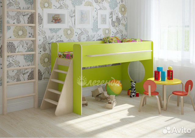 Детская кровать-чердак
