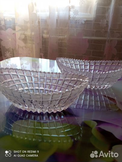 Ваза хрустальная СССР