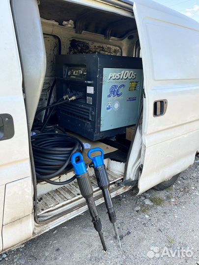 Аренда компрессора, отбойные молотки, опрессовка