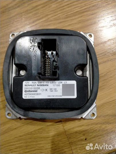 Блок фары, Рено Ниссан Колеос 2