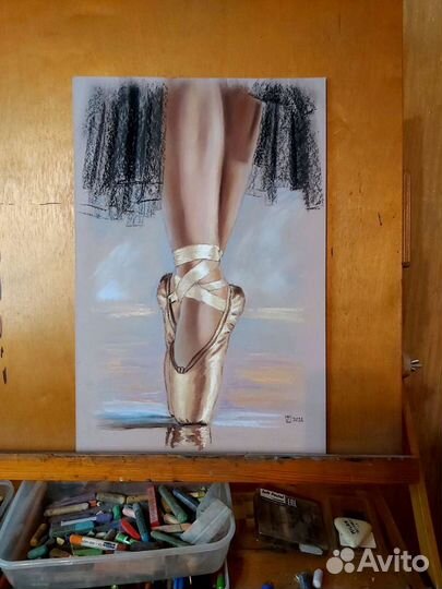 Картина Чёрный лебедь