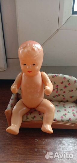 Кукла Пупс ссср.(целлулоид)