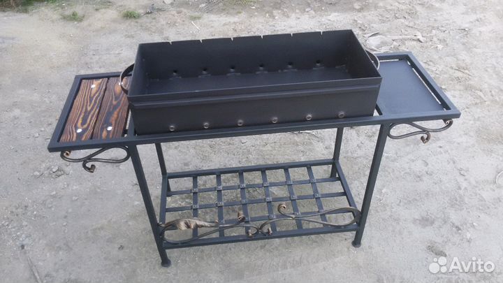 Мангал столик кованный сталь 3 или 4 мм