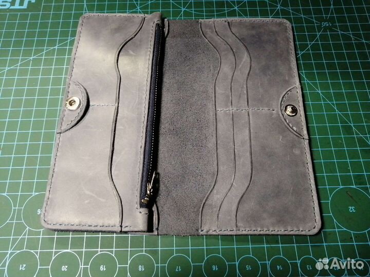 Кошелек женский натуральная кожа ручная работа
