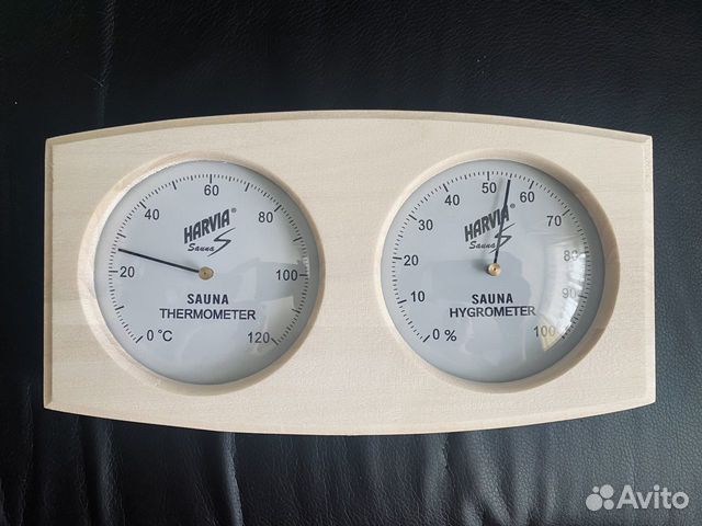 Термометр и гигрометр для бани сауны harvia