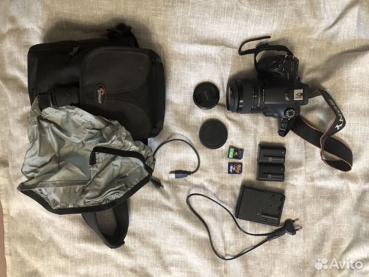 Фотоаппарат Sony Alpha SLT-A58 комплект