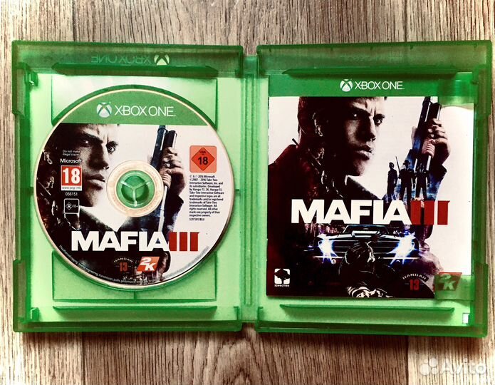 Игра для приставки xbox one mafia 3