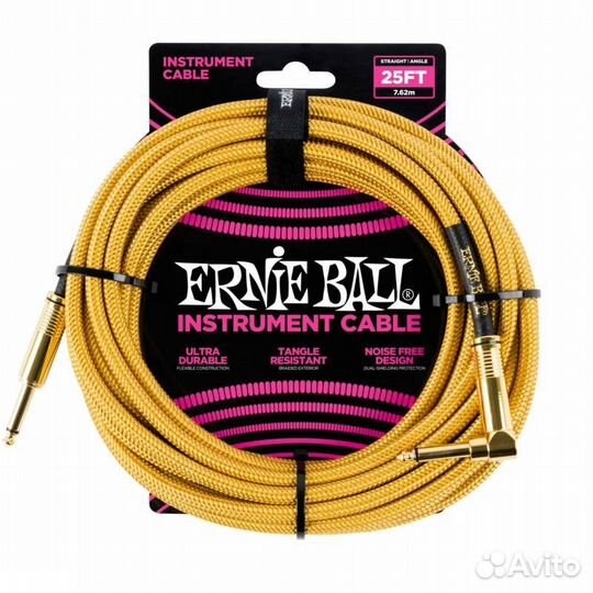 Кабель инструментальный Ernie Ball 6070