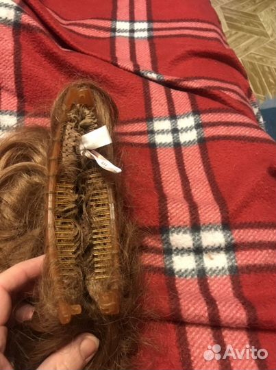 Шиньон на заколке