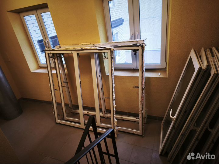 Окна пластиковые бу