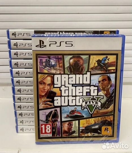 Игры ps5 gta 5 новый диск гта