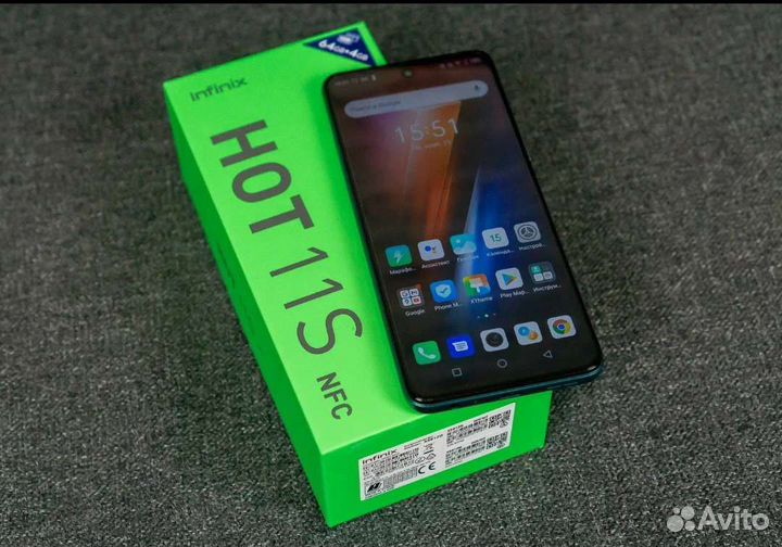 Смартфон infinix hot 11s nfs