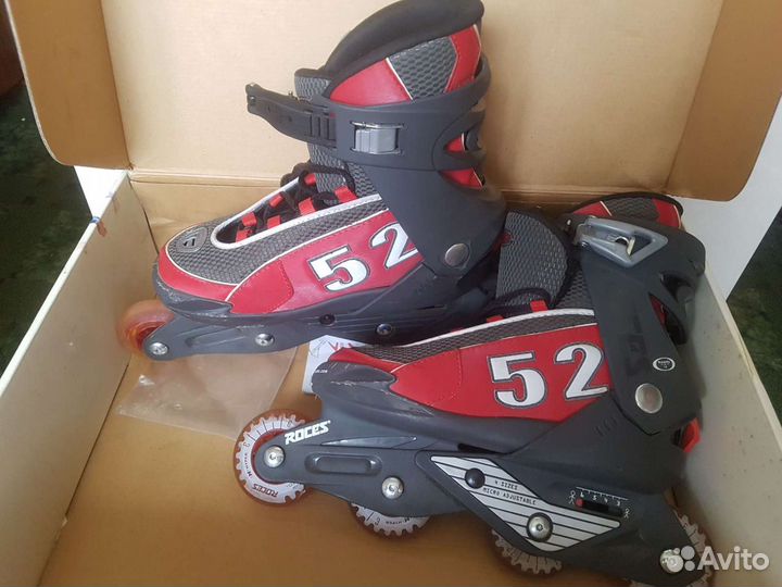 Роликовые коньки Roces р.36-40