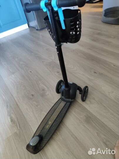 Самокат дет 3-колесный Y-Scoo RT Trio Diamond 120