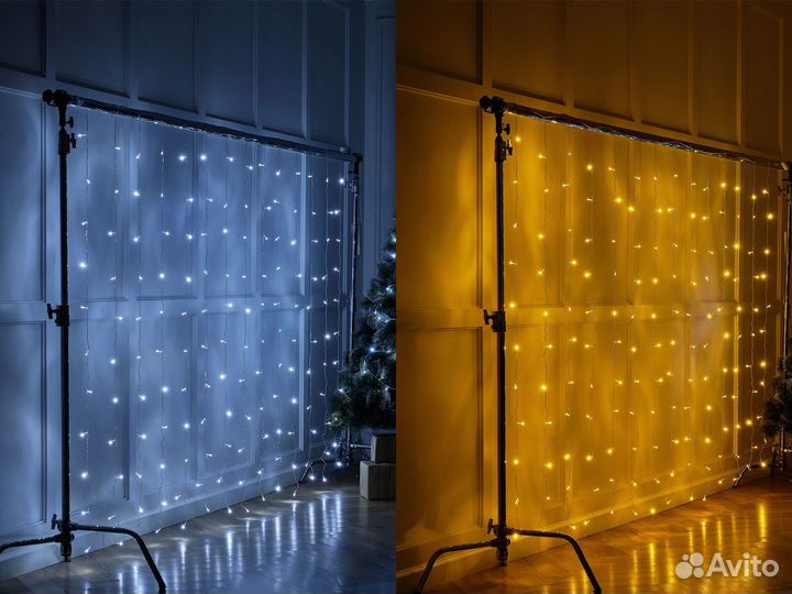 Гирлянда на окно