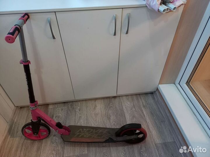 Самокат 3 уровня, мощный до 80 кг