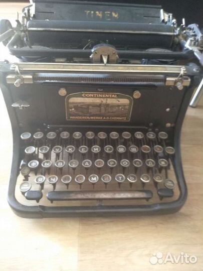 Печатная пишущая машинка Continental